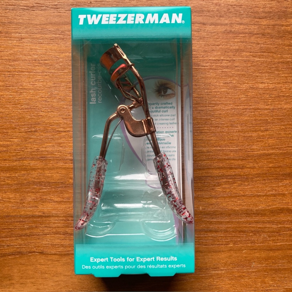 TWEEZERMAN Rose Gold Eyelash Curler NWT